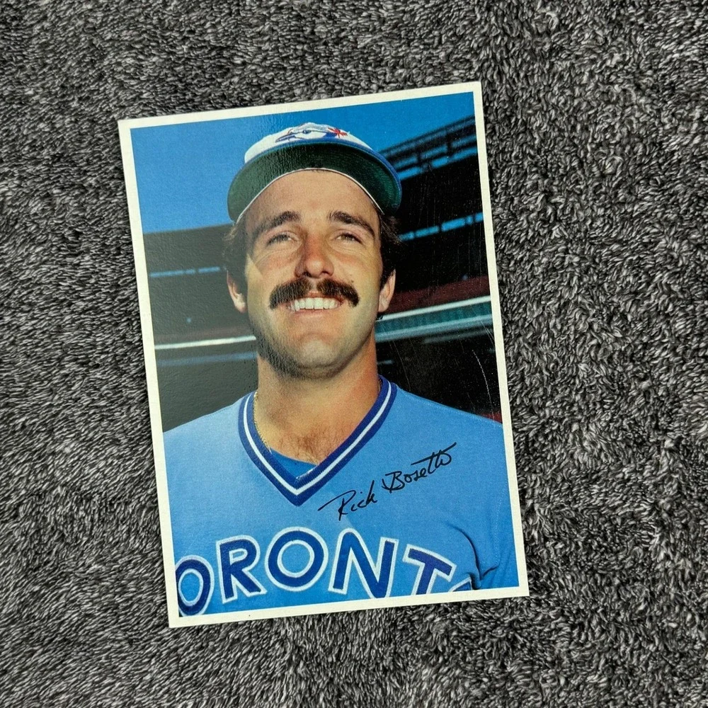 1980 Topps Rick Bosetti Toronto Blue Jays Oversized Baseball Card 5x7 #51/60